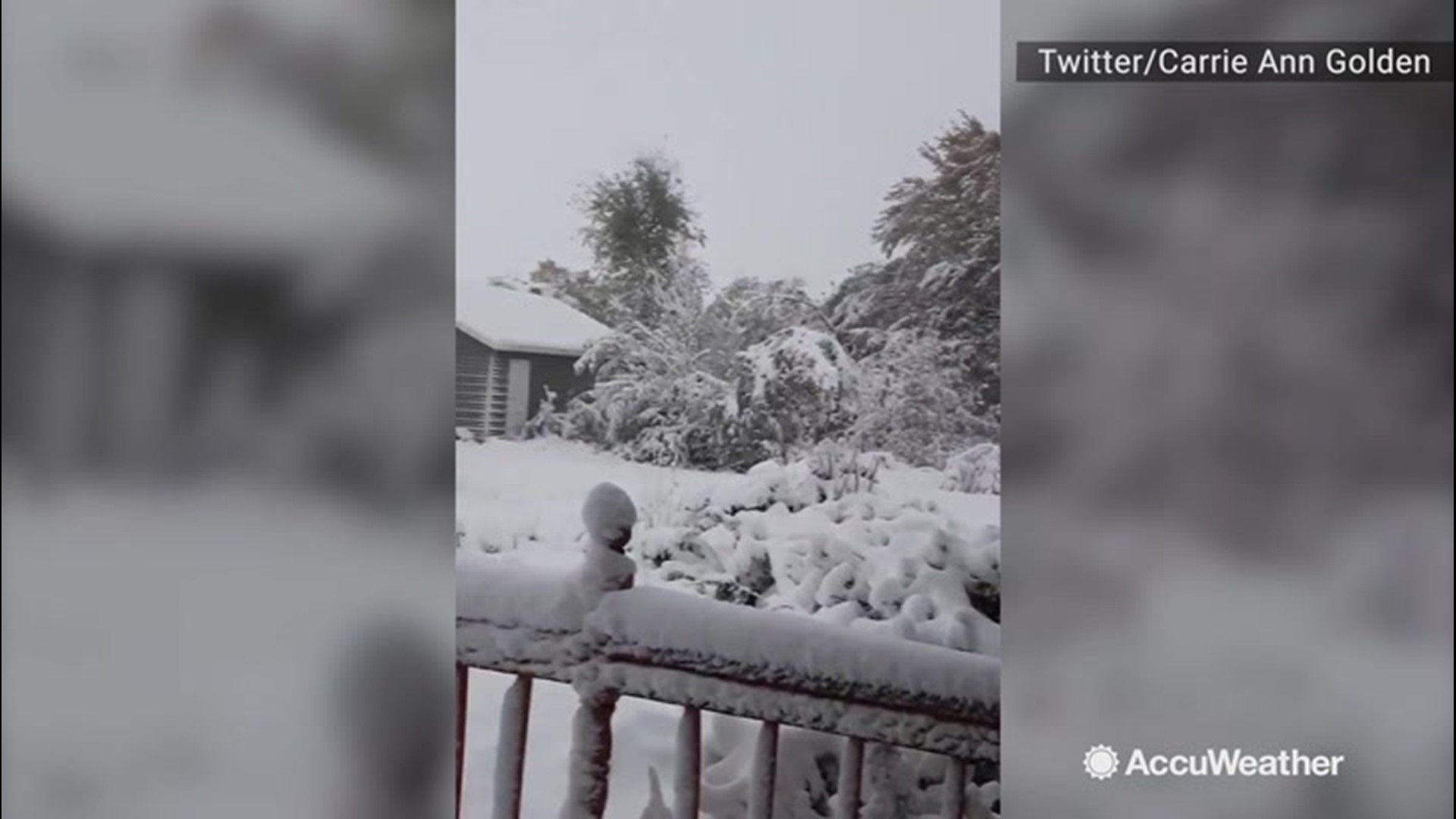 Residents in eastern North Dakota will be digging out after a rare October snowstorm that hit Oct. 10.