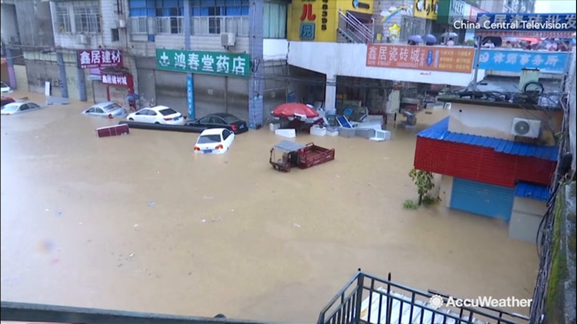 According to reports over two dozen people have died as a result of heavy rain and flooding that struck southern China over the past week.