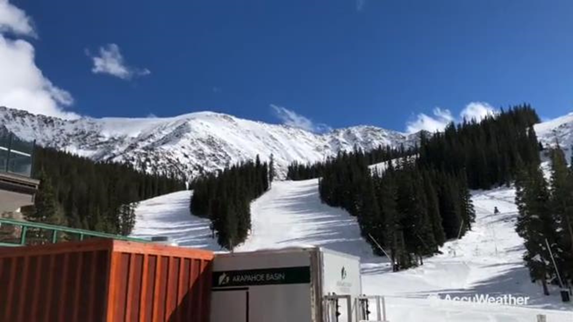 Reed Timmer reports from Arapahoe Basin Ski Area in Keystone, Colorado on opening day. Skiers are ready to take on the slopes.