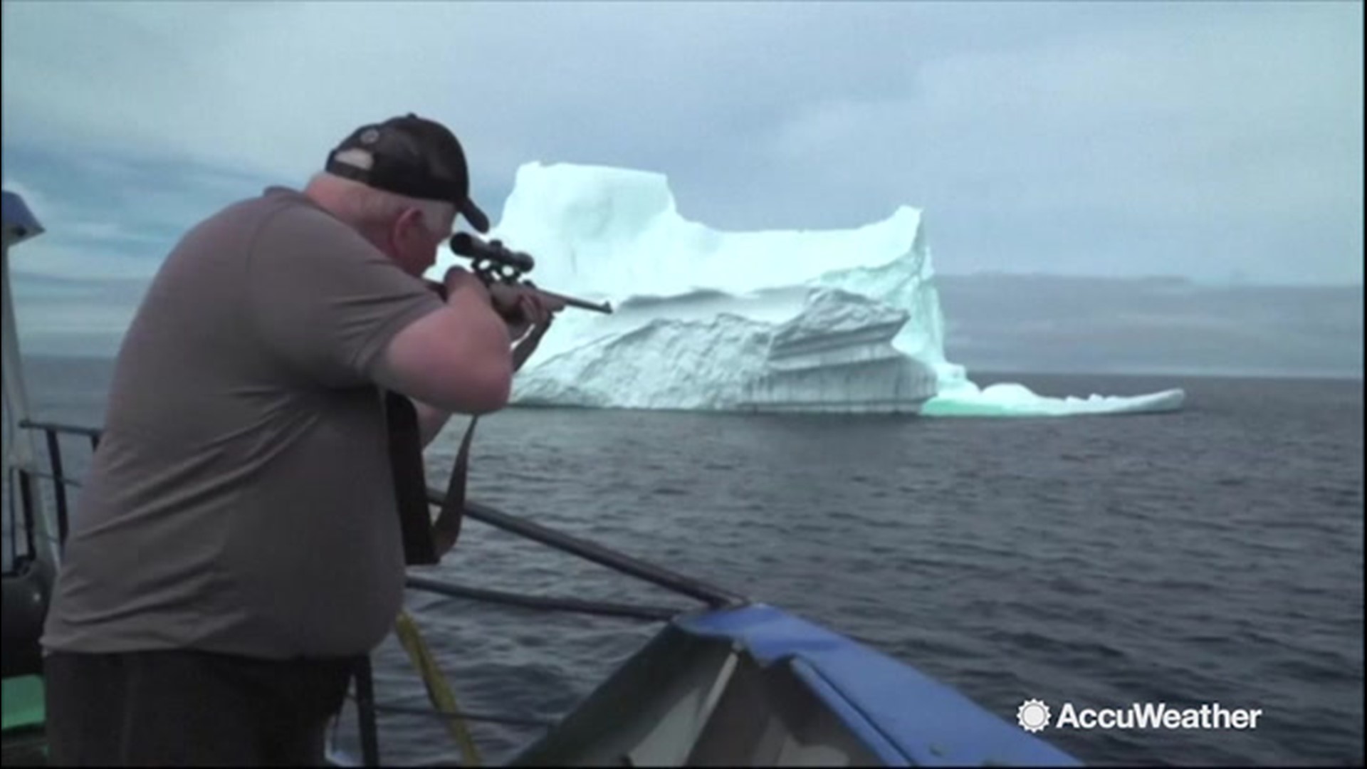 Just as there is fine wine, there's also such a thing as fine water. Some of the finest water in the world comes from icebergs. Water is frozen in glaciers thousands of years old. Iceberg hunters hit the open sea all summer long to harvest icebergs.