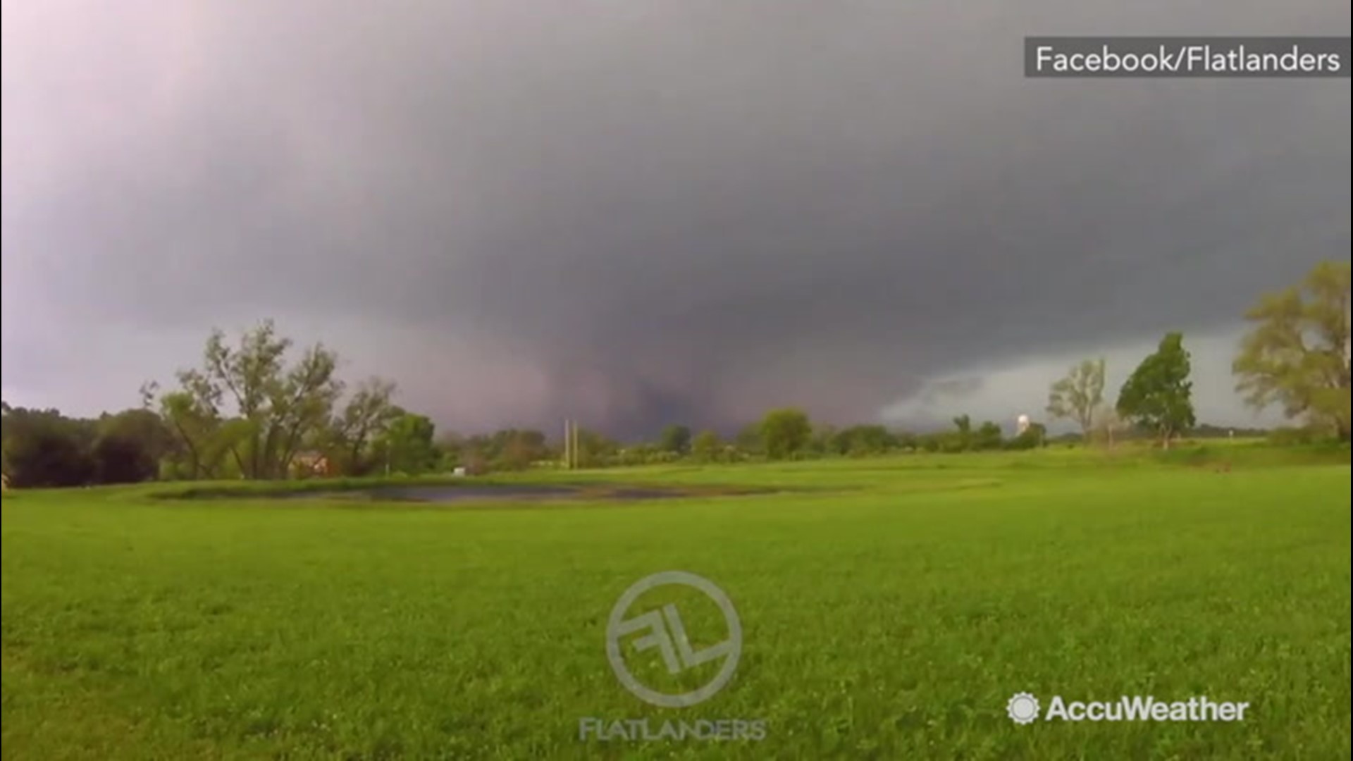 Intense timelapse of GoPro shows the tornado from May 28, in Linwood, Kansas, barrel through the area.