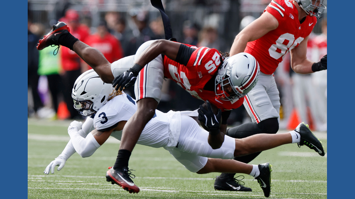 No. 1 Ohio State Dominates Penn State 38-14 in Big Ten Clash