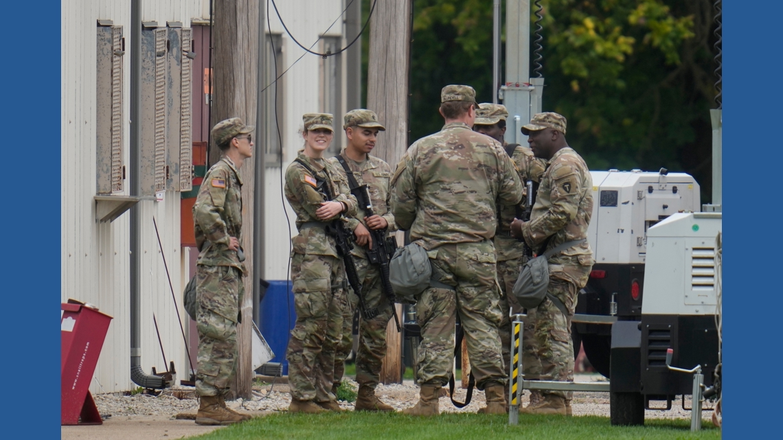 National Guard Troops Deployed Outside Chicago, Memphis Operations Expected Amid Legal Disputes