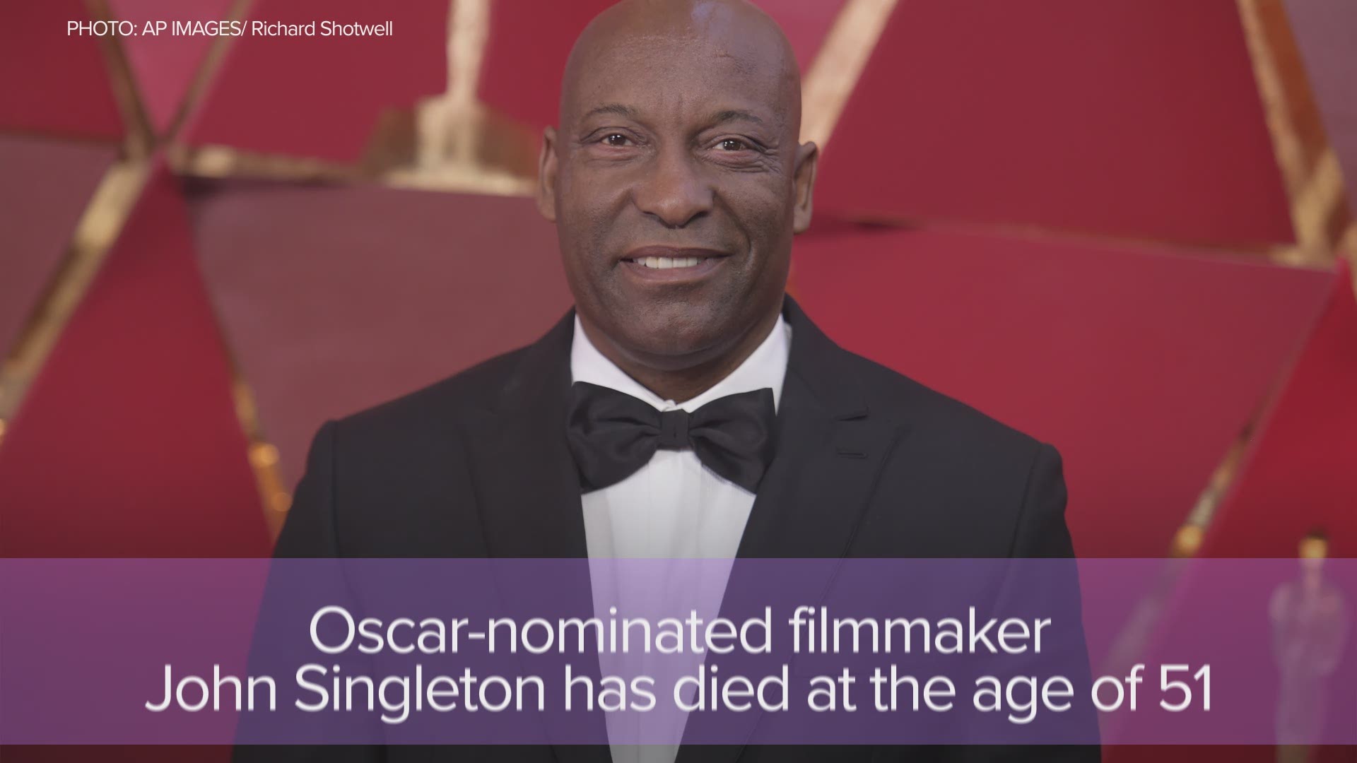 The family for John Singleton said the Oscar-nominated filmmaker has died at the age of 51. He suffered a stroke almost two weeks ago.