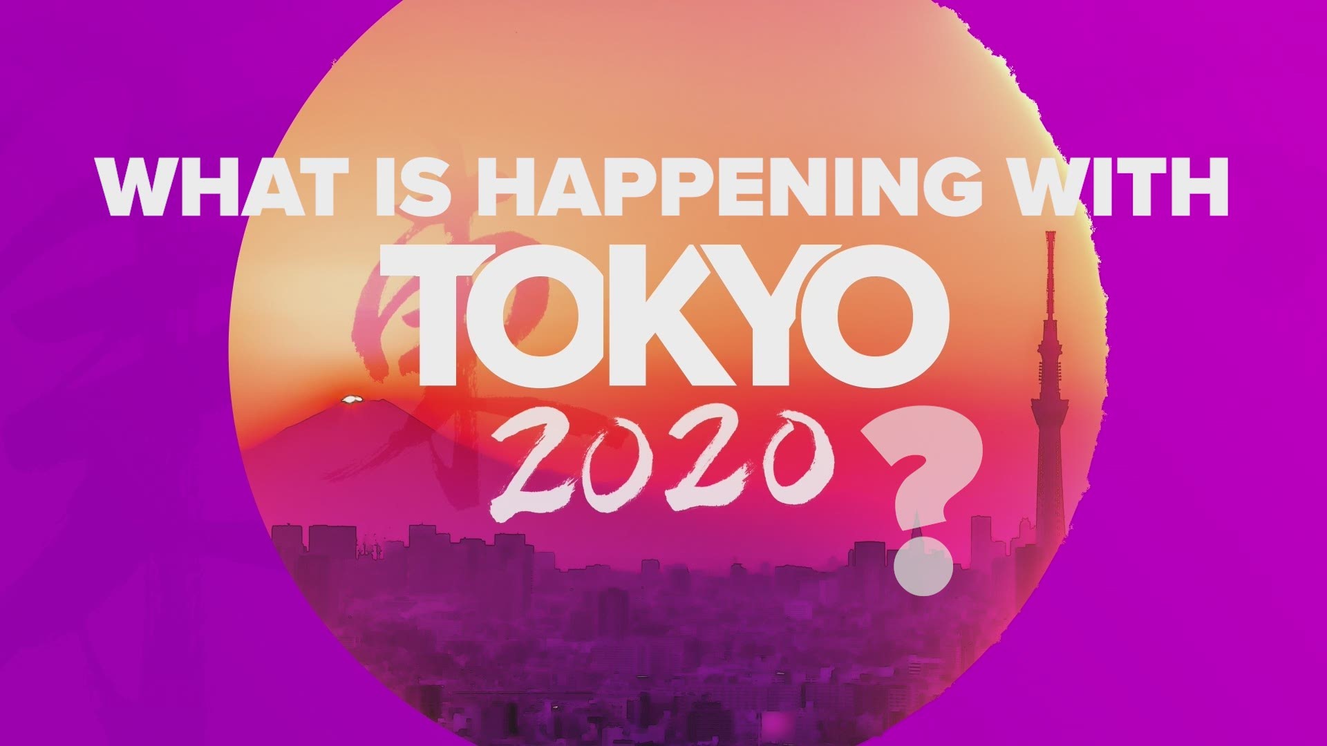 A look back at how Tokyo was awarded the Olympics, why it was postponed and where we are now.