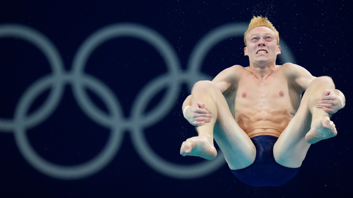 Most entertaining diving facial expressions from the Tokyo ...