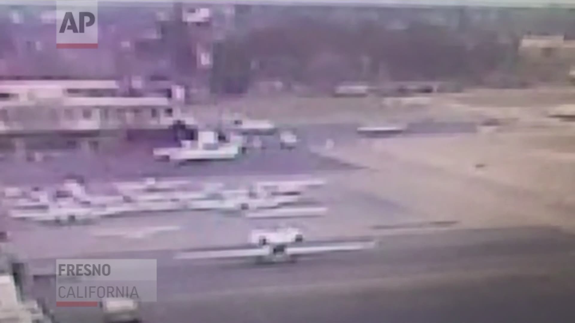 A 17-year-old girl has been arrested after authorities say she sneaked into a small plane at a central California airport and drove it into a chain-link fence.