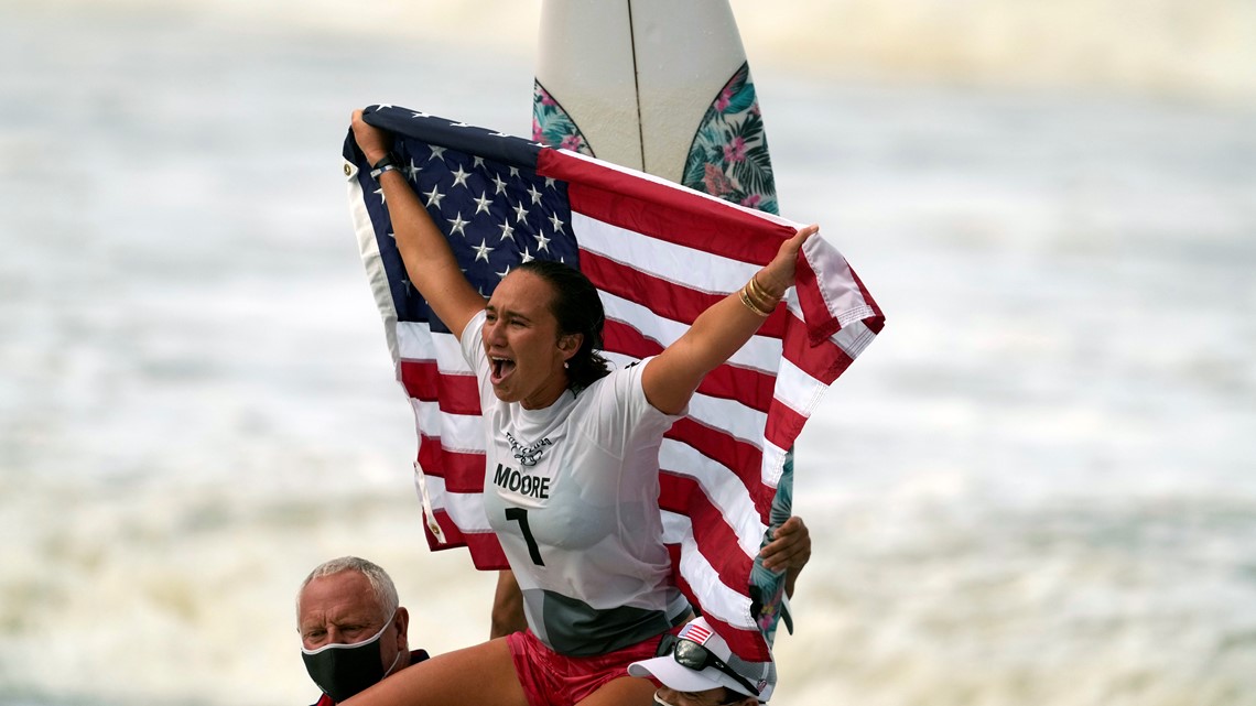 Female surfers overcome sexism's toll to earn Olympic berth