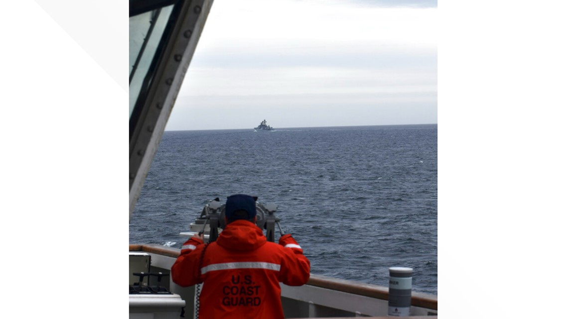 Coast Guard patrol spots Chinese, Russian naval ships off Alaska - Vimarsana News