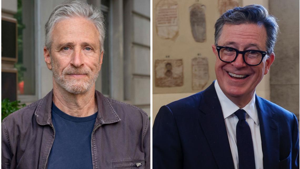 Jon Stewart slams CBS over Colbert cancellation in 'Daily Show' monologue |  wcnc.com