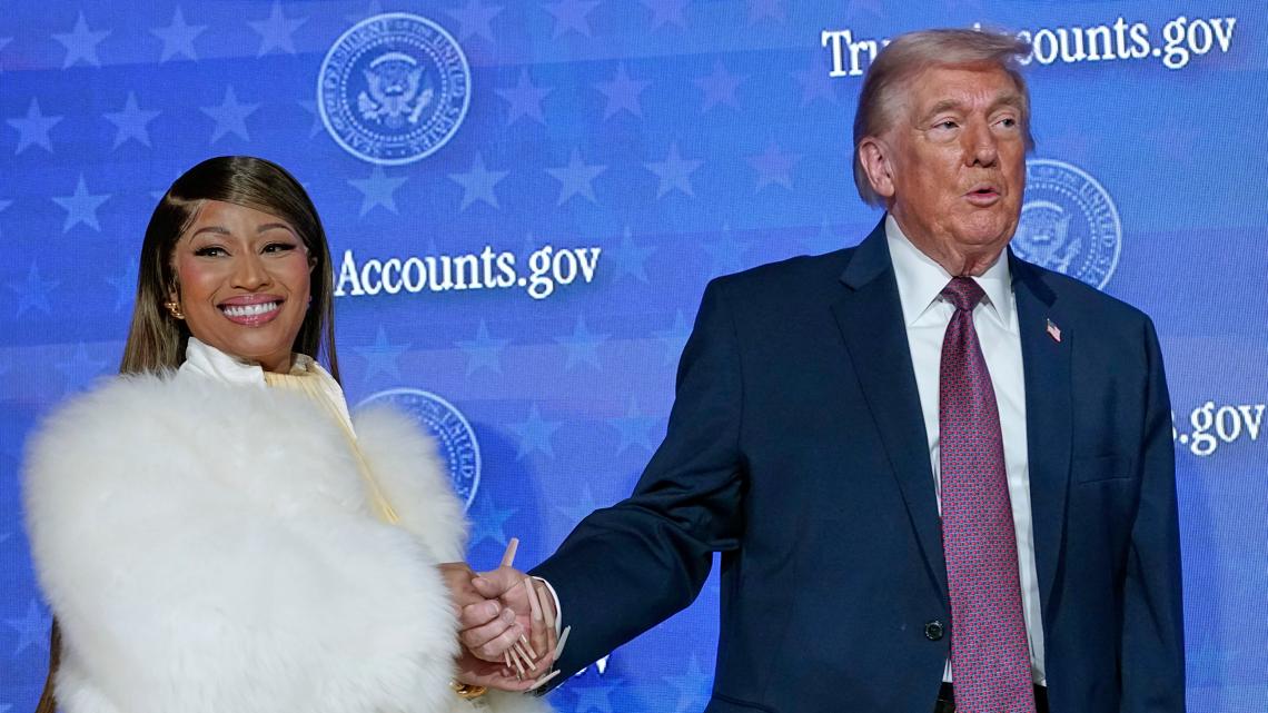 Nicki Minaj to pledge money for Trump Accounts as she appears at the  president's event | wcnc.com