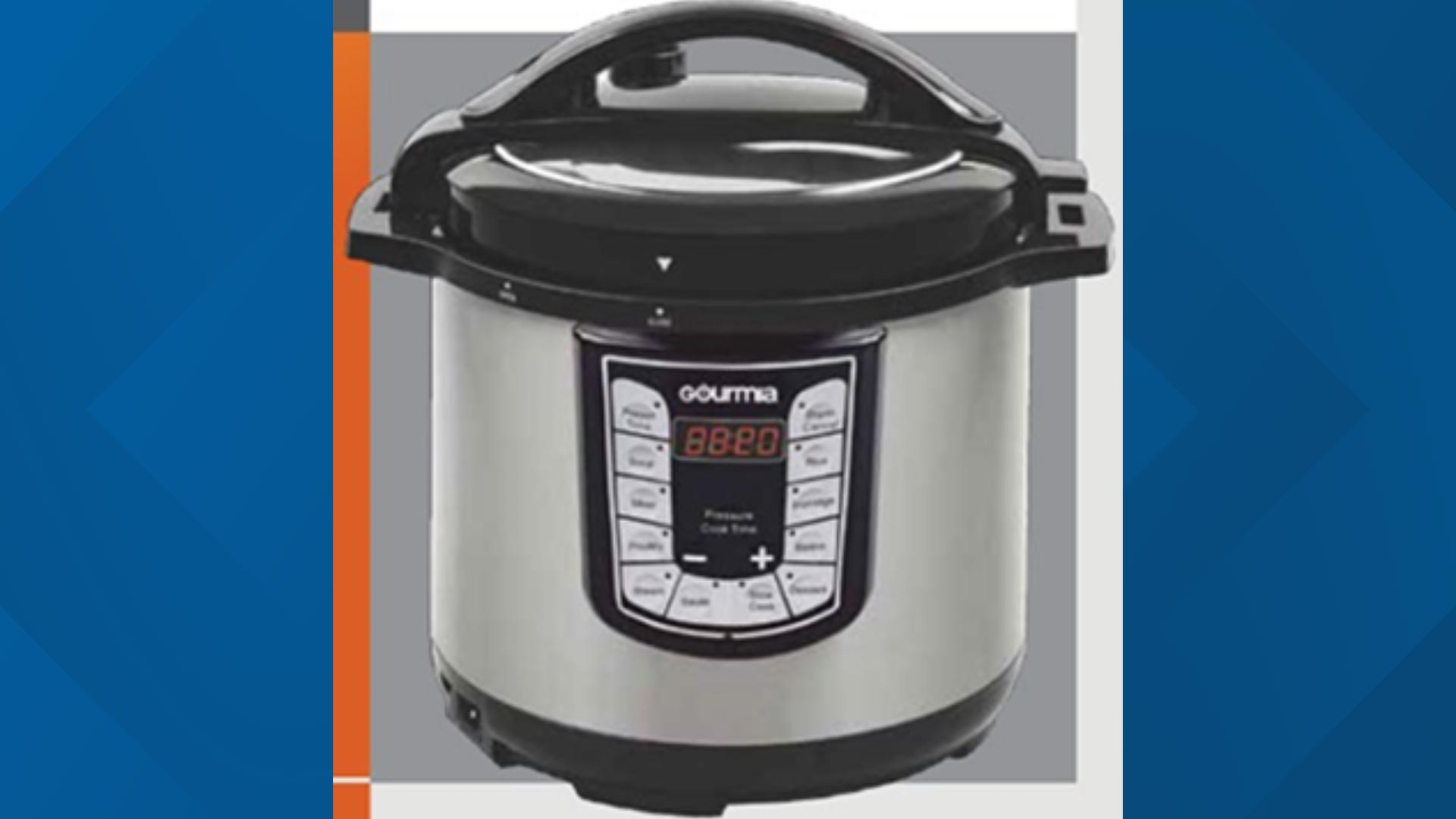 'Severe burns' prompt recall of Gourmia pressure cookers sold at Best ...