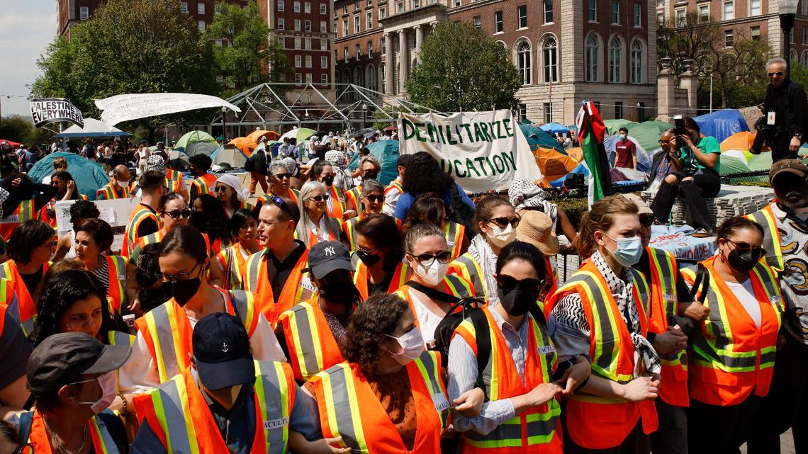 Student protests over war in Gaza continue to sweep US colleges - Vimarsana News