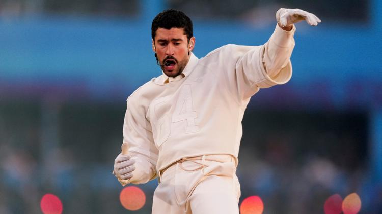 Trump slams Bad Bunny's Super Bowl halftime show | wcnc.com