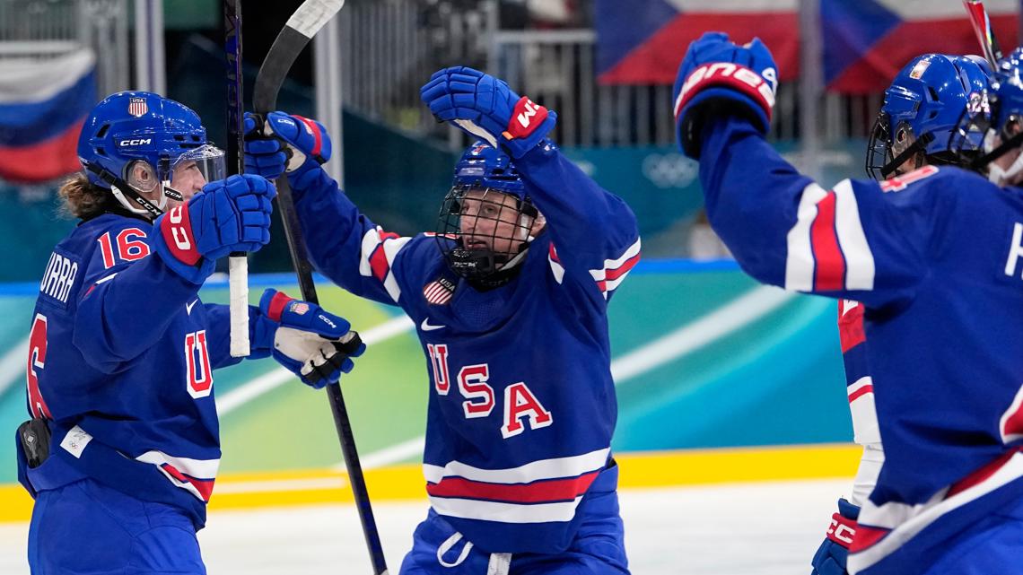 Team USA opens women's Olympic hockey tournament with win over Czechia