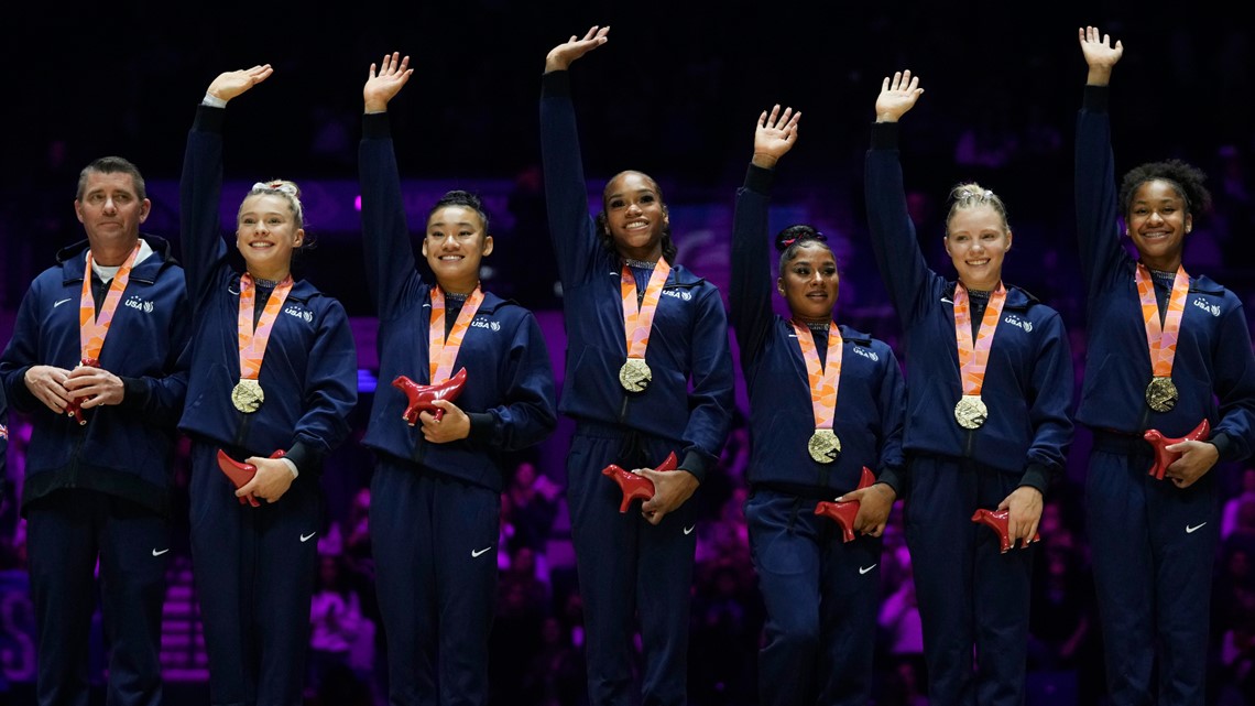 US women take home gold in world gymnastics championship - Vimarsana News
