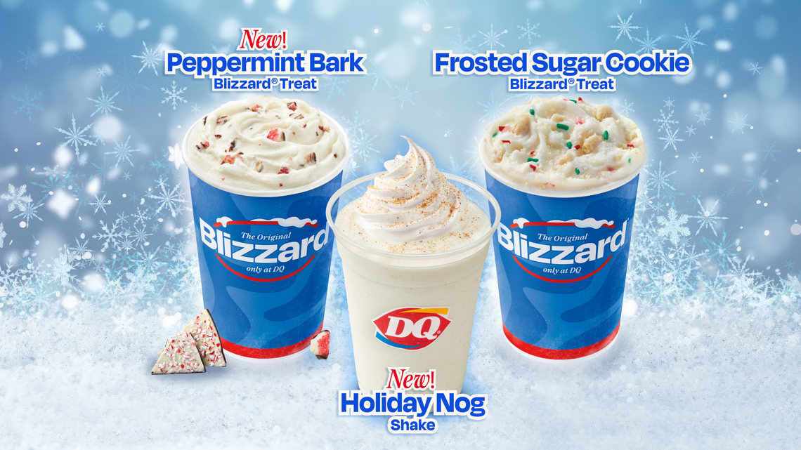 Dairy Queen unveils new Holiday Treat Collection | wcnc.com