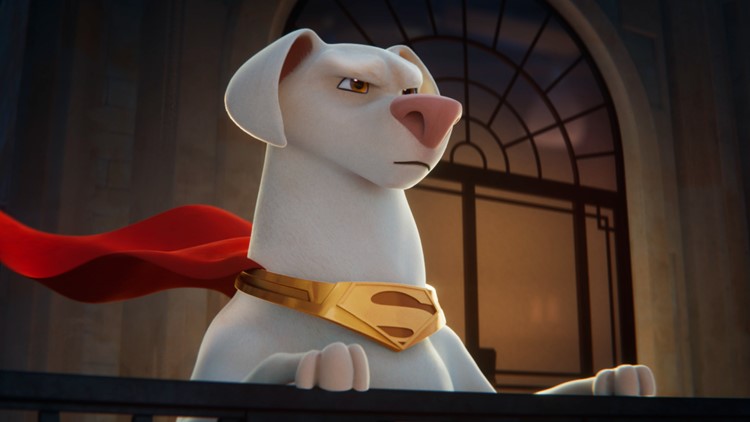 Spinoff about Superman's dog takes No. 1 box office spot