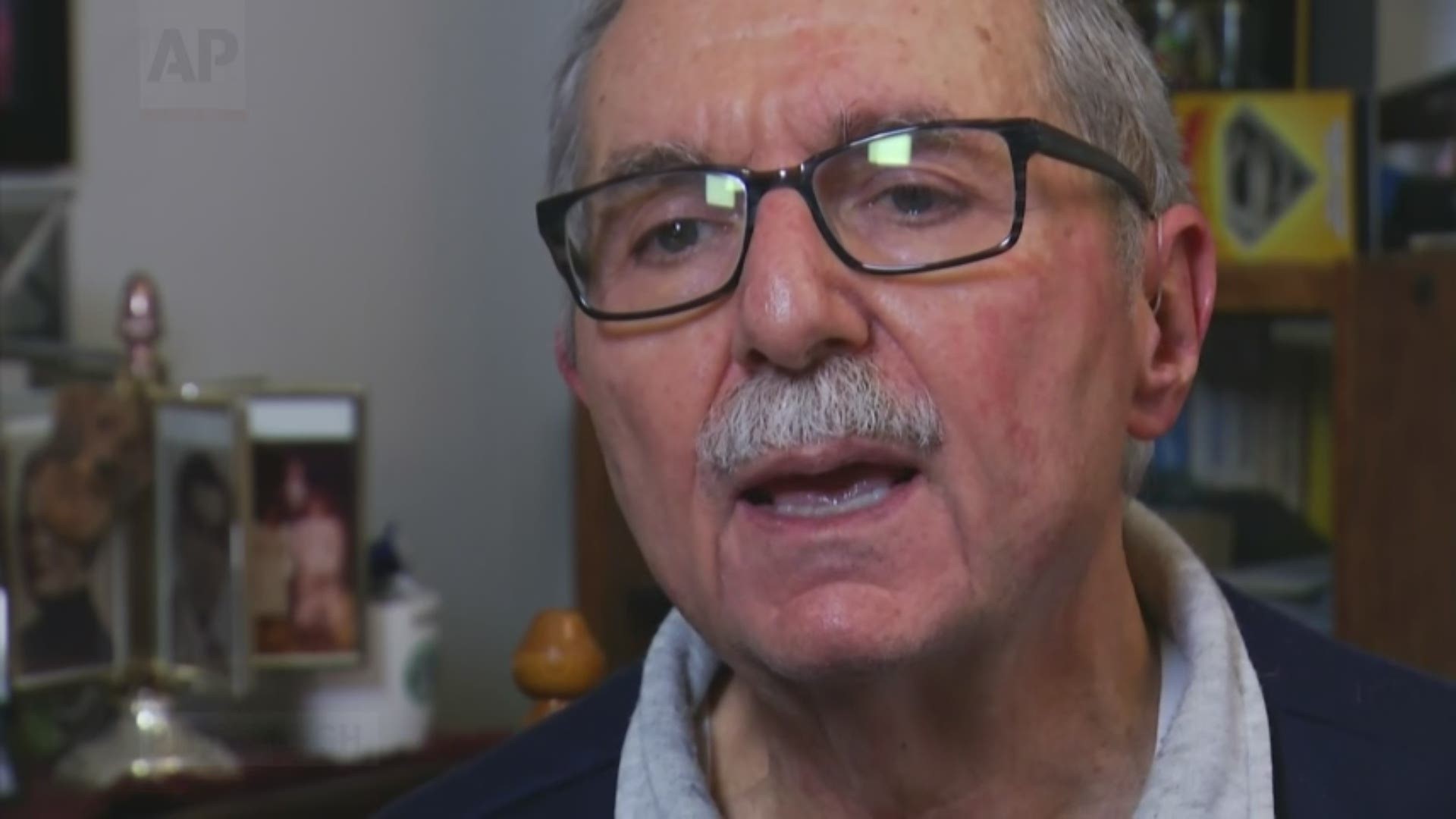 Synagogue shooting survivor Barry Werber, 76, describes his friend being shot dead in front of him and how he survived the synagogue attack. He hopes Trump does not visit Pittsburgh because he "has no use for him." (AP)