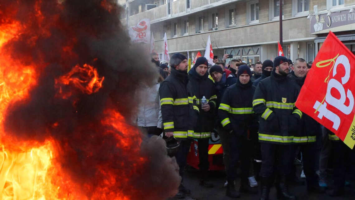 At least 1 million march against pension changes in France - Vimarsana News