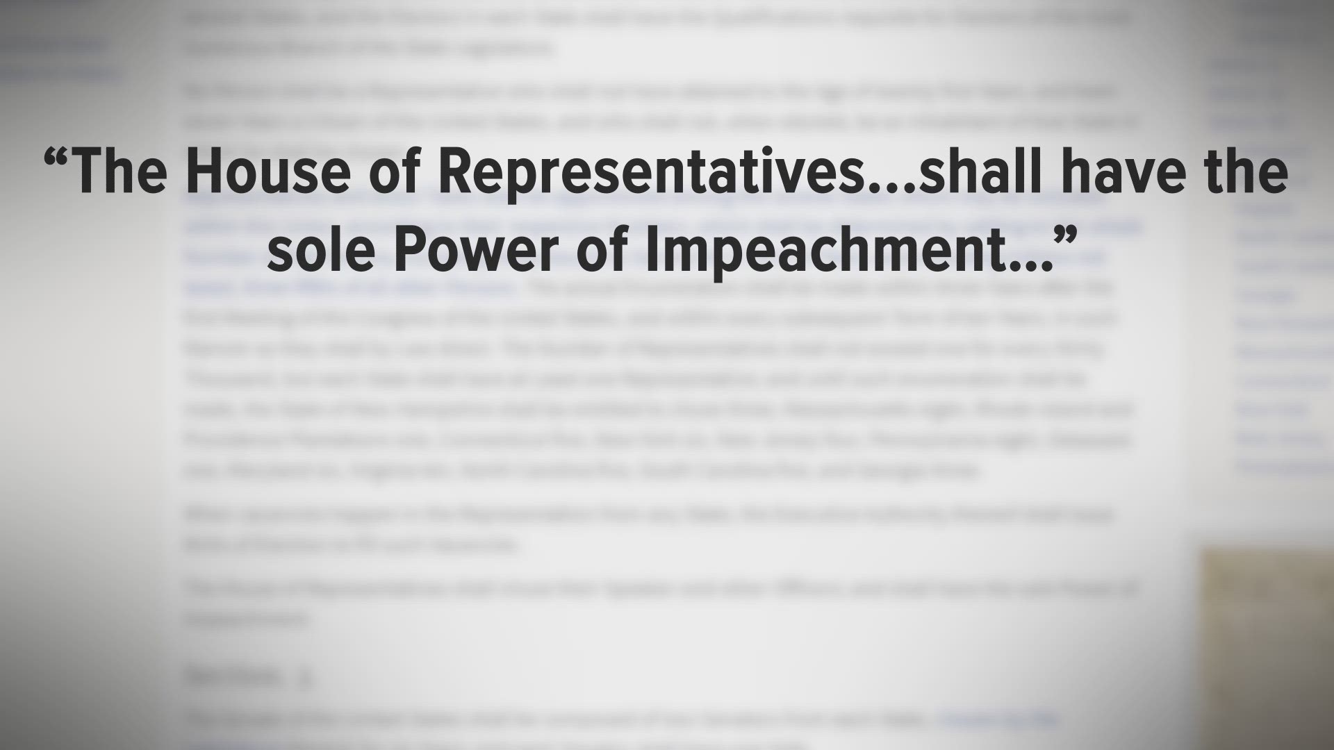 It's simple, right? The House impeaches a president, the Senate holds the trial... Well, NO. It's not that simple. There's a lot more debate first.
