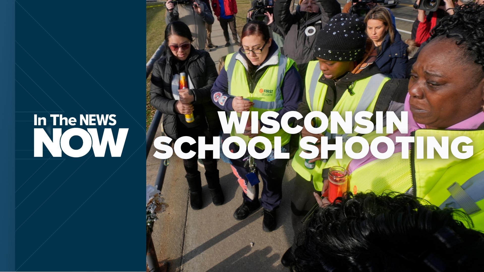 The motive for a shooting that killed a teacher and a student and wounded others at a Wisconsin school appears to be a “combination of factors,” a police chief said.