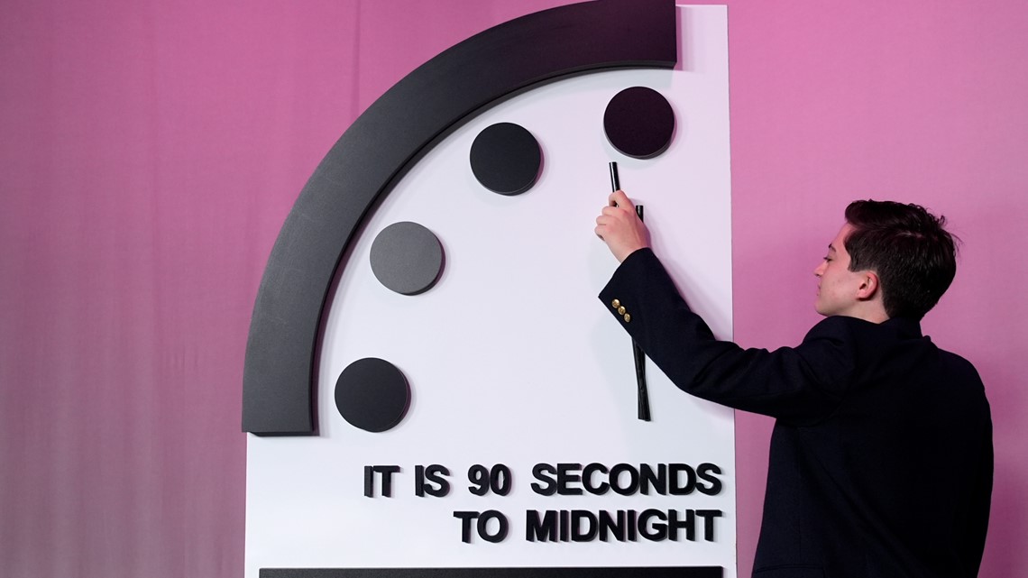 Doomsday Clock 2024: Clock remains at 90 seconds to midnight - Vimarsana News