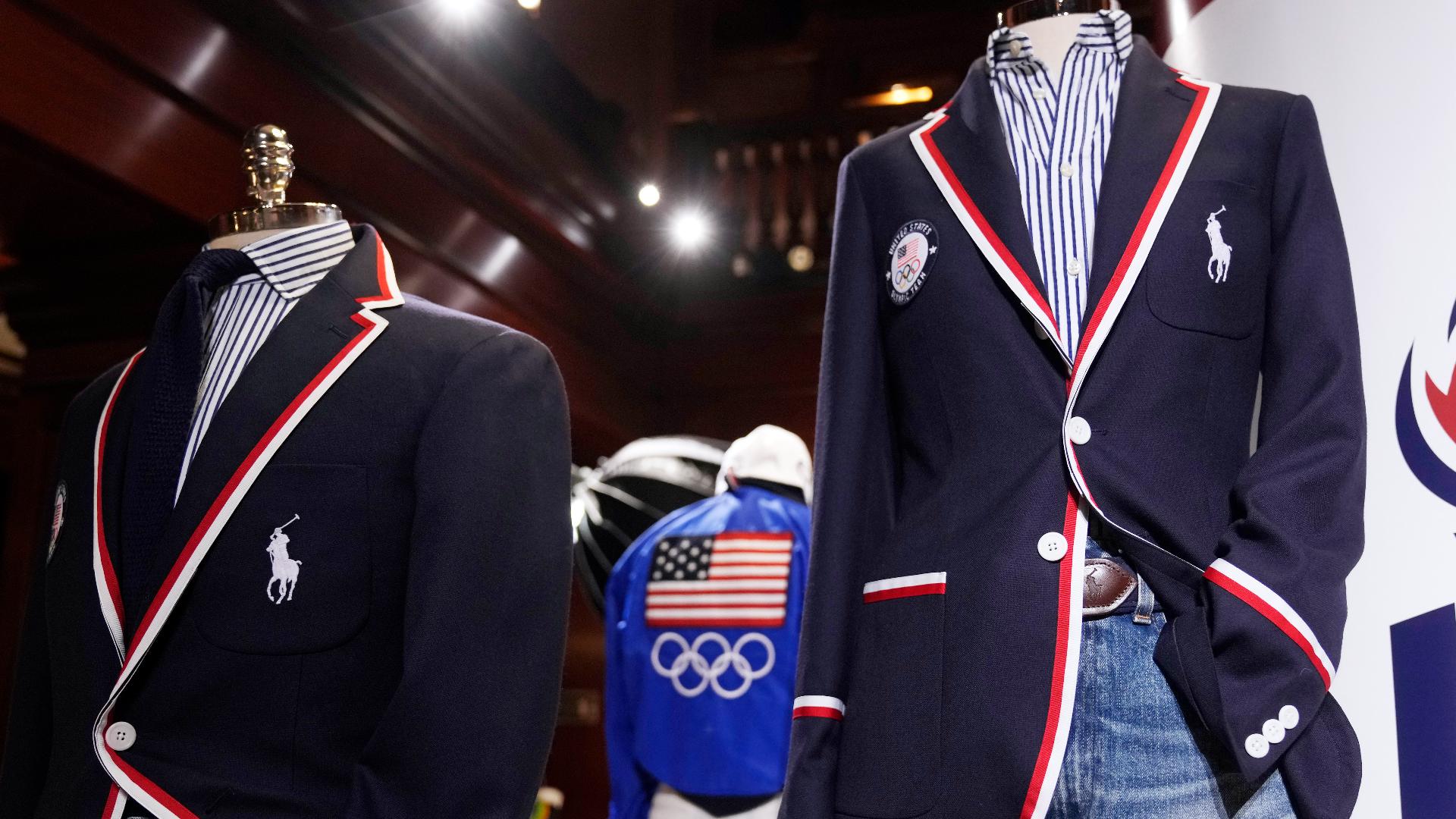 Team USA will join the world’s athletes during the Opening Ceremony for the Paris Olympics in blue blazers and blue jeans from Ralph Lauren.