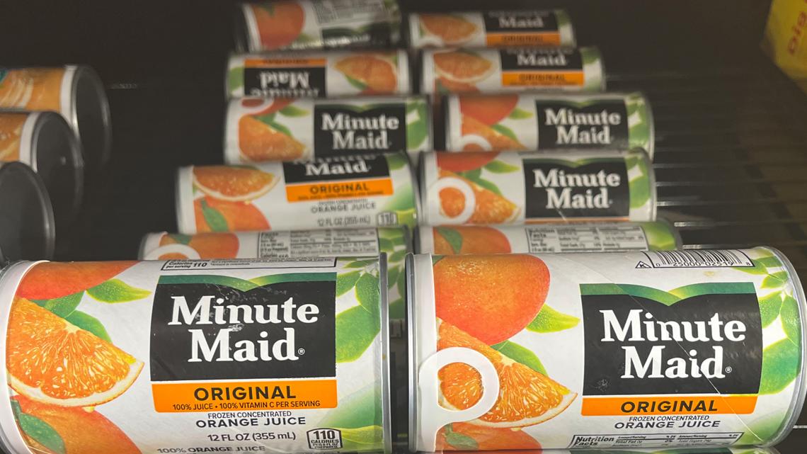Minute Maid discontinuing frozen canned juices after 80 years