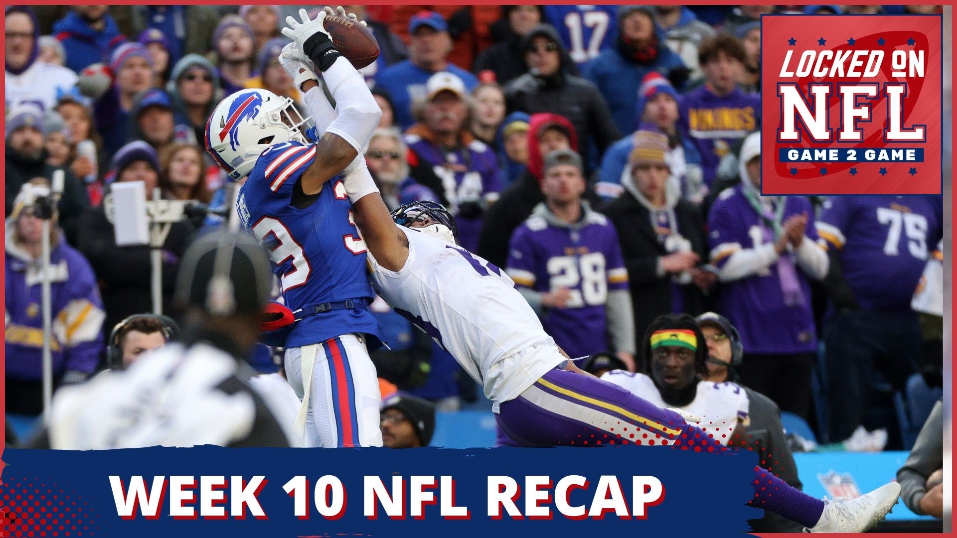 A breakdown of Sunday's NFL games from the Vikings and Bills playing a classic football game to the Bucs beating the Seahawks in Munich.