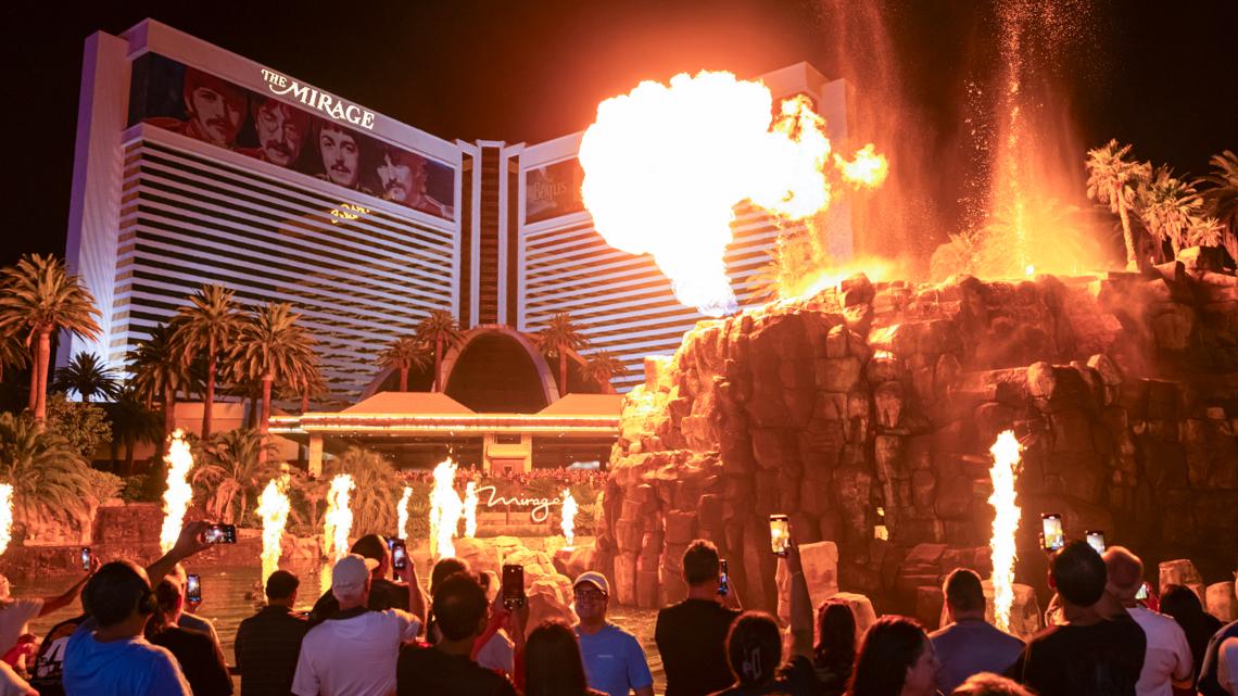 Iconic Mirage closes after nearly 35 years on the Vegas Strip