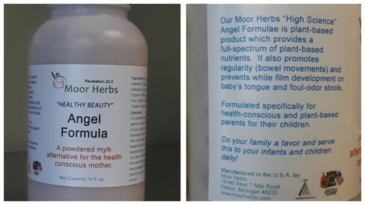 Infant formula recalled for possible health risks