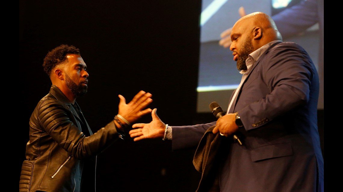 With tears, megachurch Pastor John Gray defends $200K ... With tears, megachurch Pastor John Gray defends $200K ...