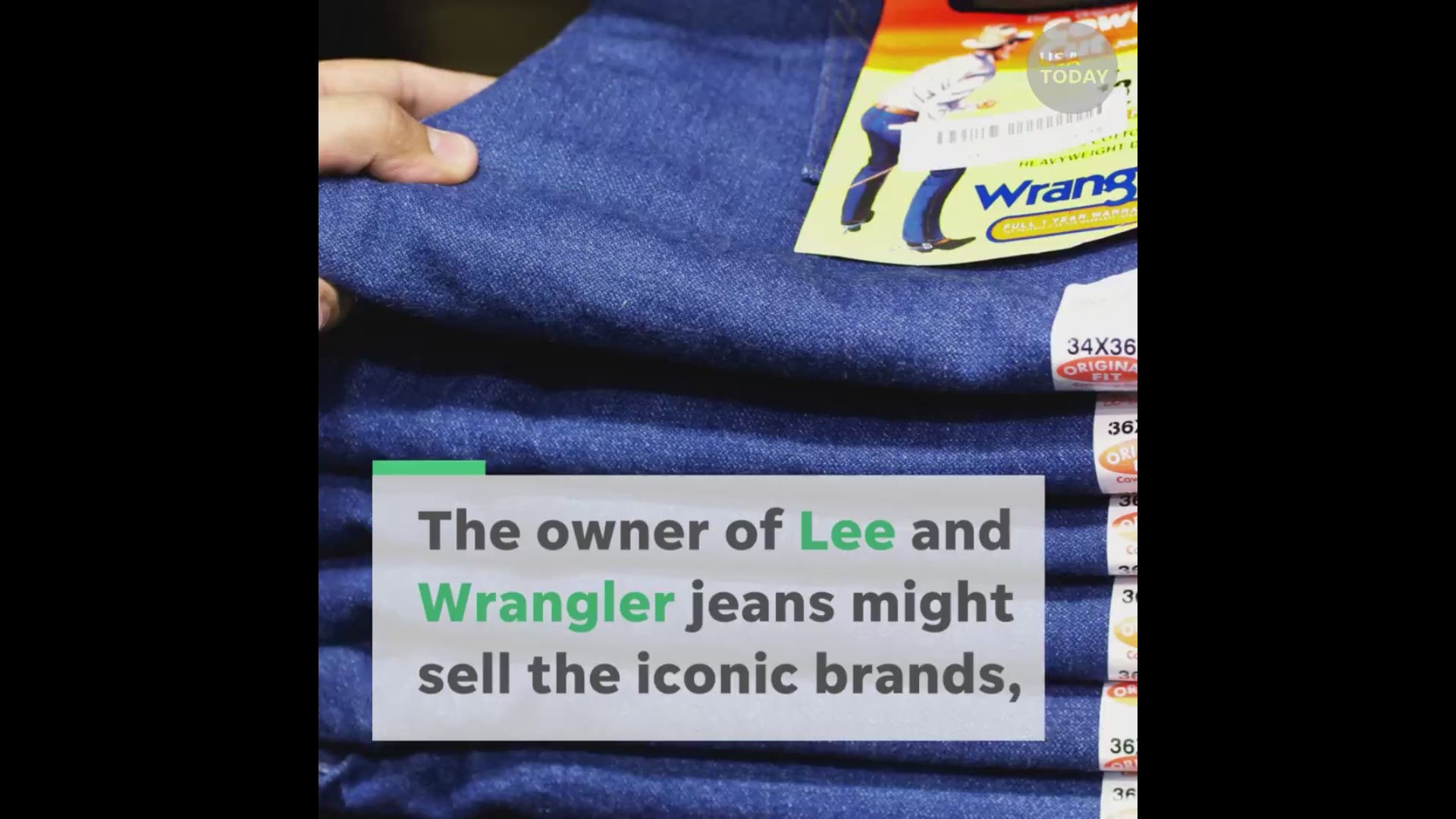 Report: Lee, Wrangler owner may exit the jeans business 