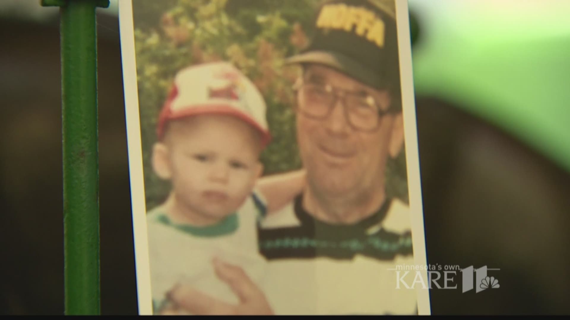 Dick Collen restored the 1938 Allis Chalmers in memory of his great-grandson, then surprised everyone with his plans for the tractor. http://kare11.tv/2fiBImG