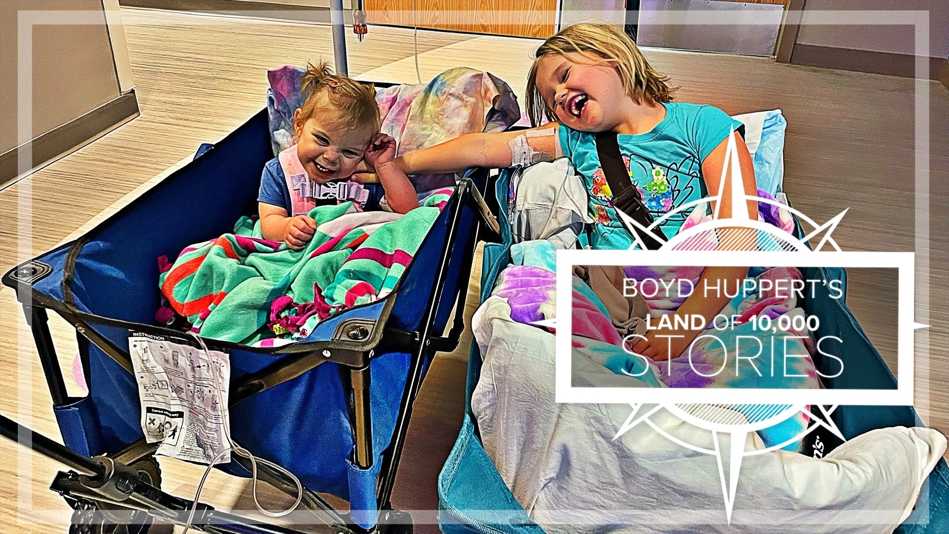 Maddy Fleischacker & Rinken Braun have been inseparable since their April arrivals at Children's Minnesota.