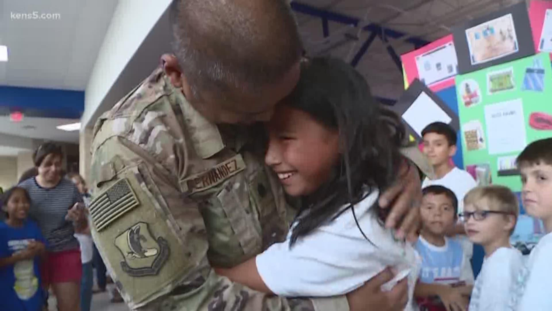 Watch Soldier Surprises Daughter At School After Seven Months In Afghanistan