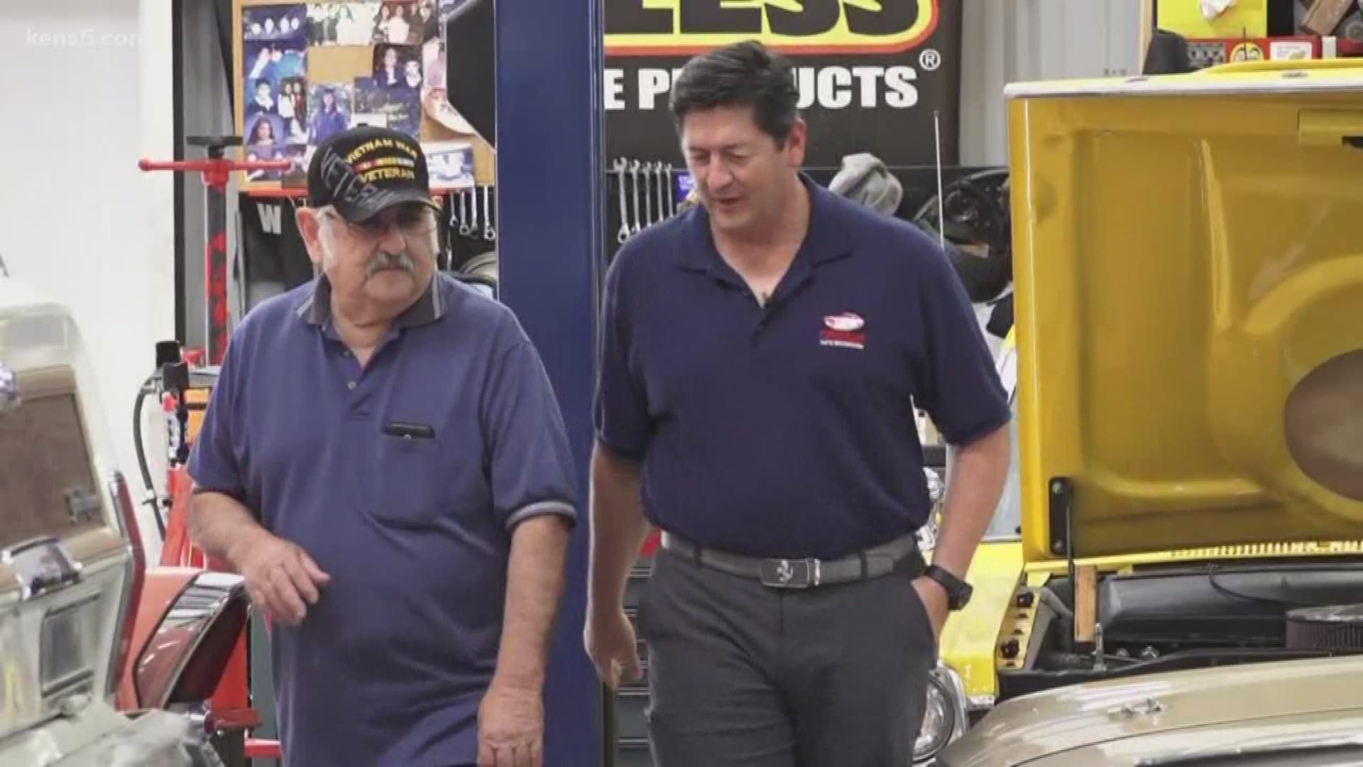 A 69-year-old Vietnam veteran turned auto mechanic is retiring early, thanks to the generosity of his boss of over 13 years.