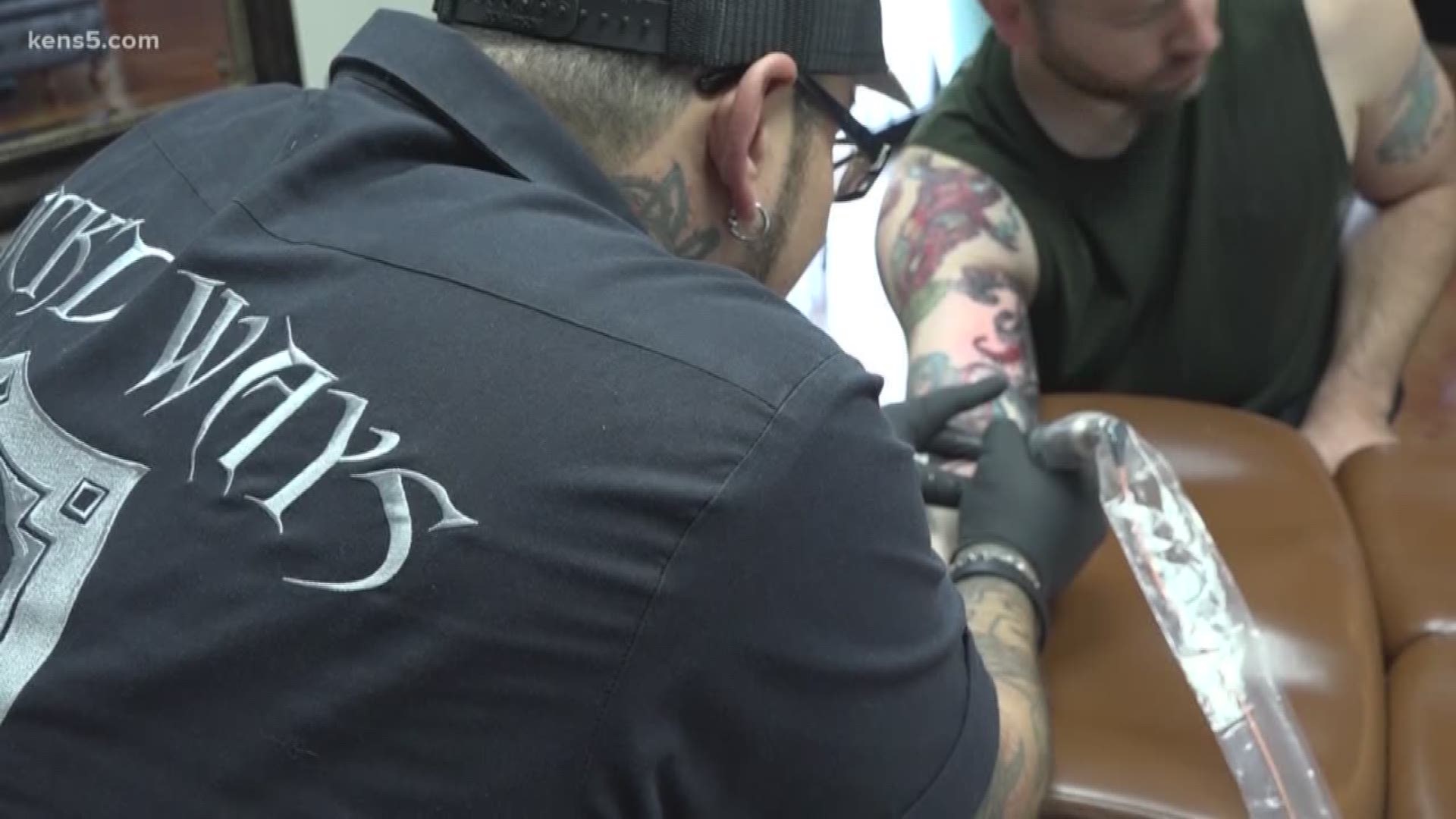 Every day army veteran turned tattoo artist Tonee Vas is showing the world that art isn't necessarily about what you can see--- it's more about how you make others feel.