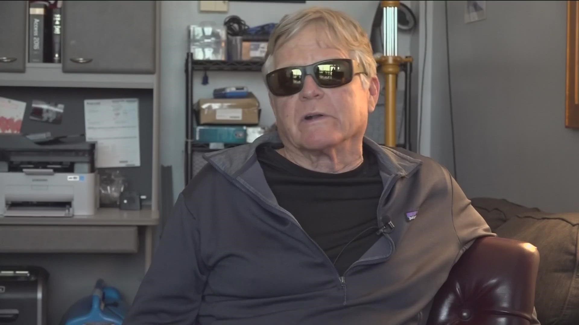 In a newly filed lawsuit, San Diego sailing business owner says he went blind from an infection during a bilateral cataract surgery.