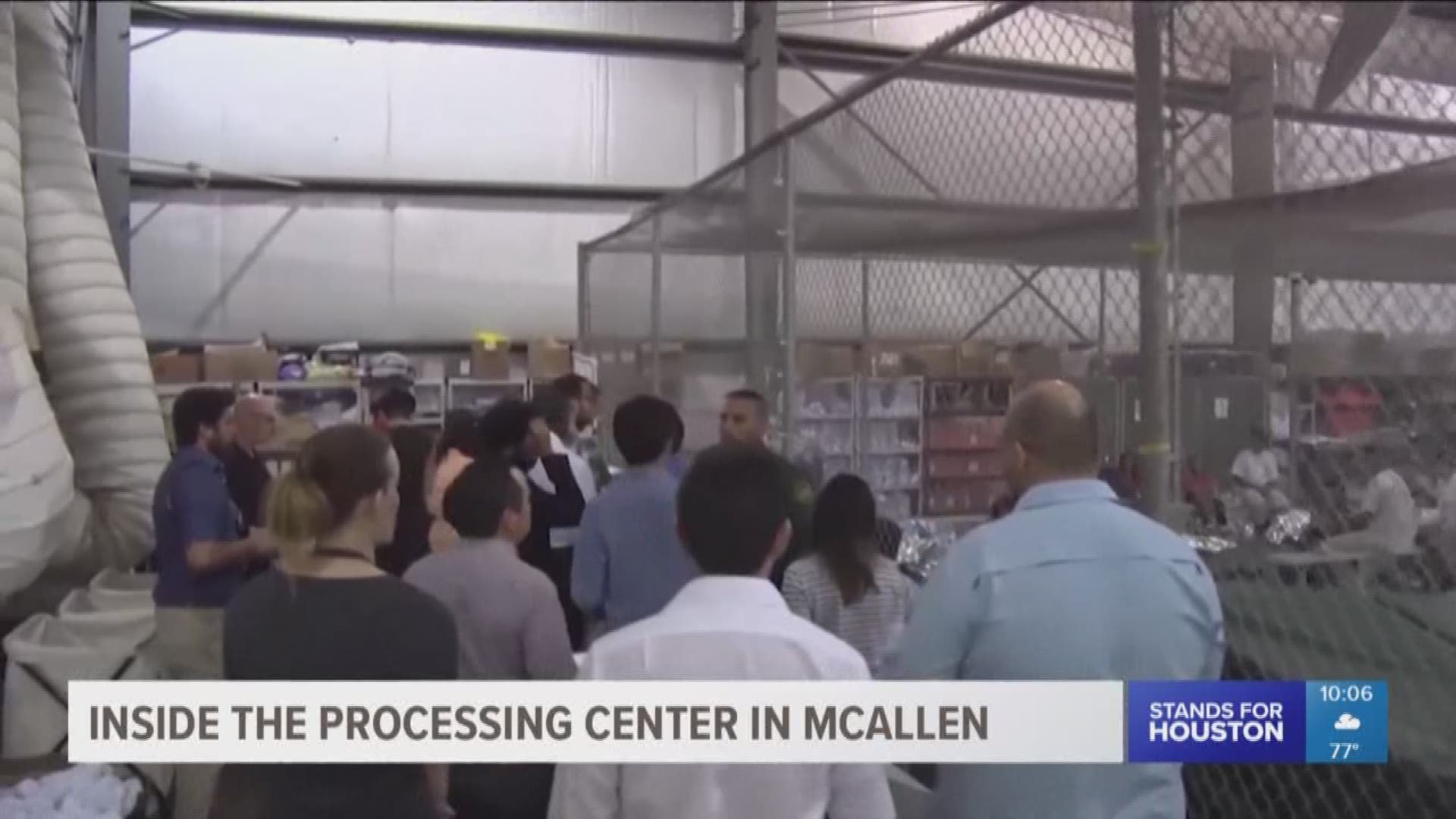 Men, women and children are being separated at the border. KHOU 11 Reporter Marcelino Benito has the latest report from McAllen.