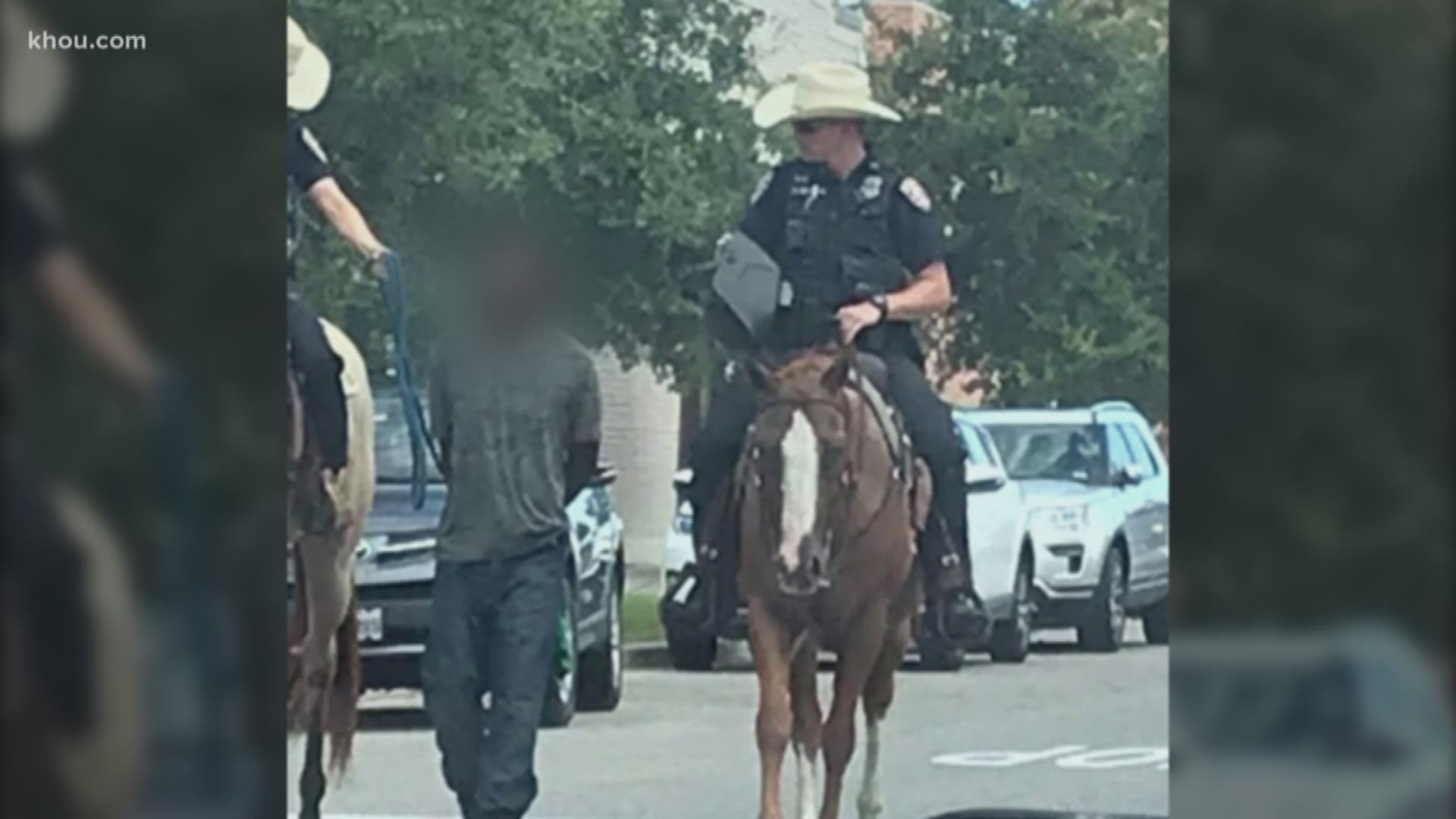 The Galveston Police Department is apologizing for the way officers arrested a man over the weekend in downtown Galveston.