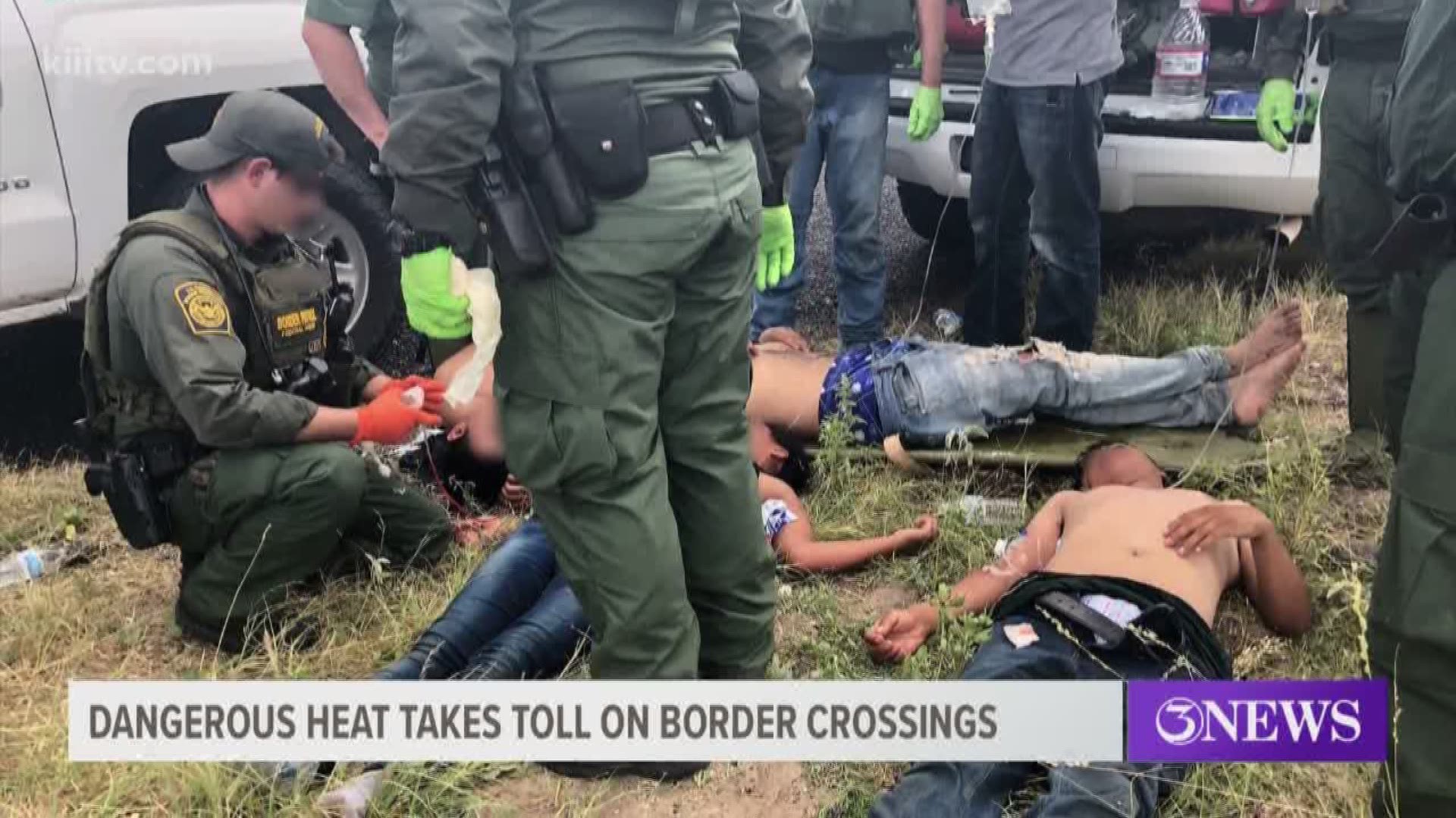 According to the U.S. Border Patrol, 29 subjects taken into custody over the past three days have been admitted to area hospital because of inclement weather.