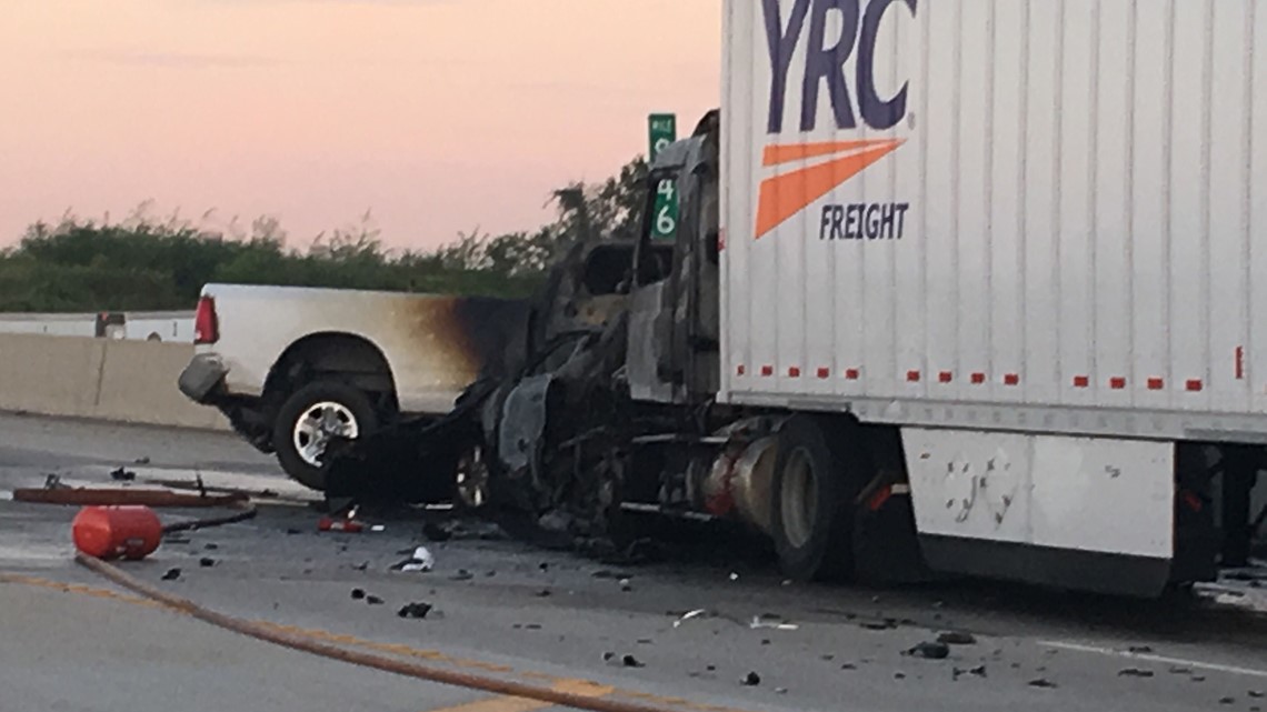 Truck driver jailed on charges connected to fiery Beaumont crash that