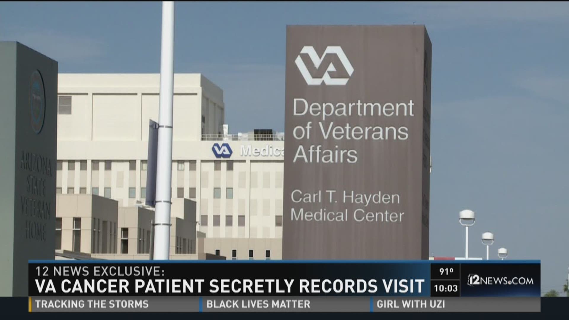 VA cancer patient secretly records doctor visit