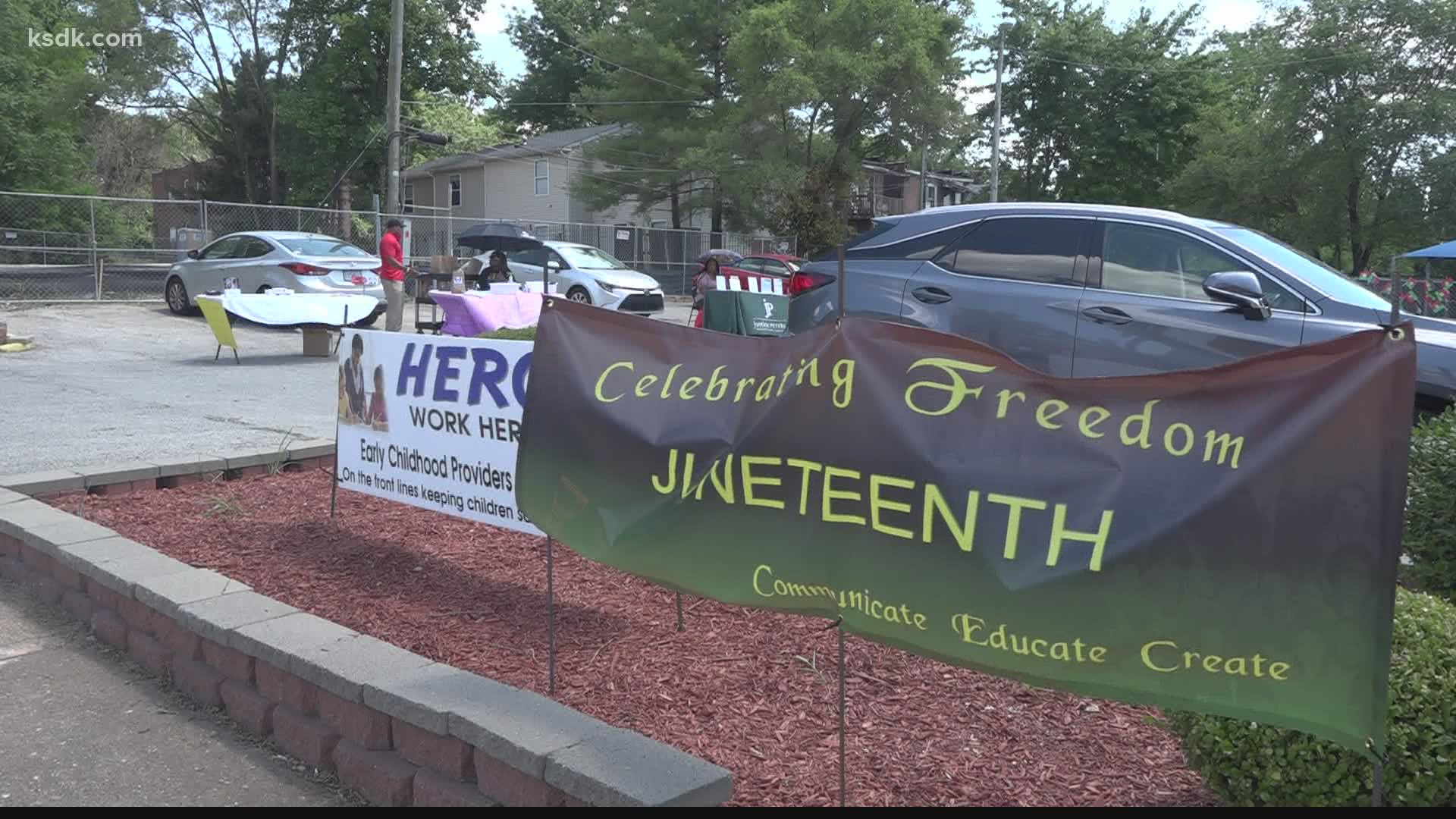 The mayor announced Juneteeth would be a city holiday beginning on June 19, 2020.