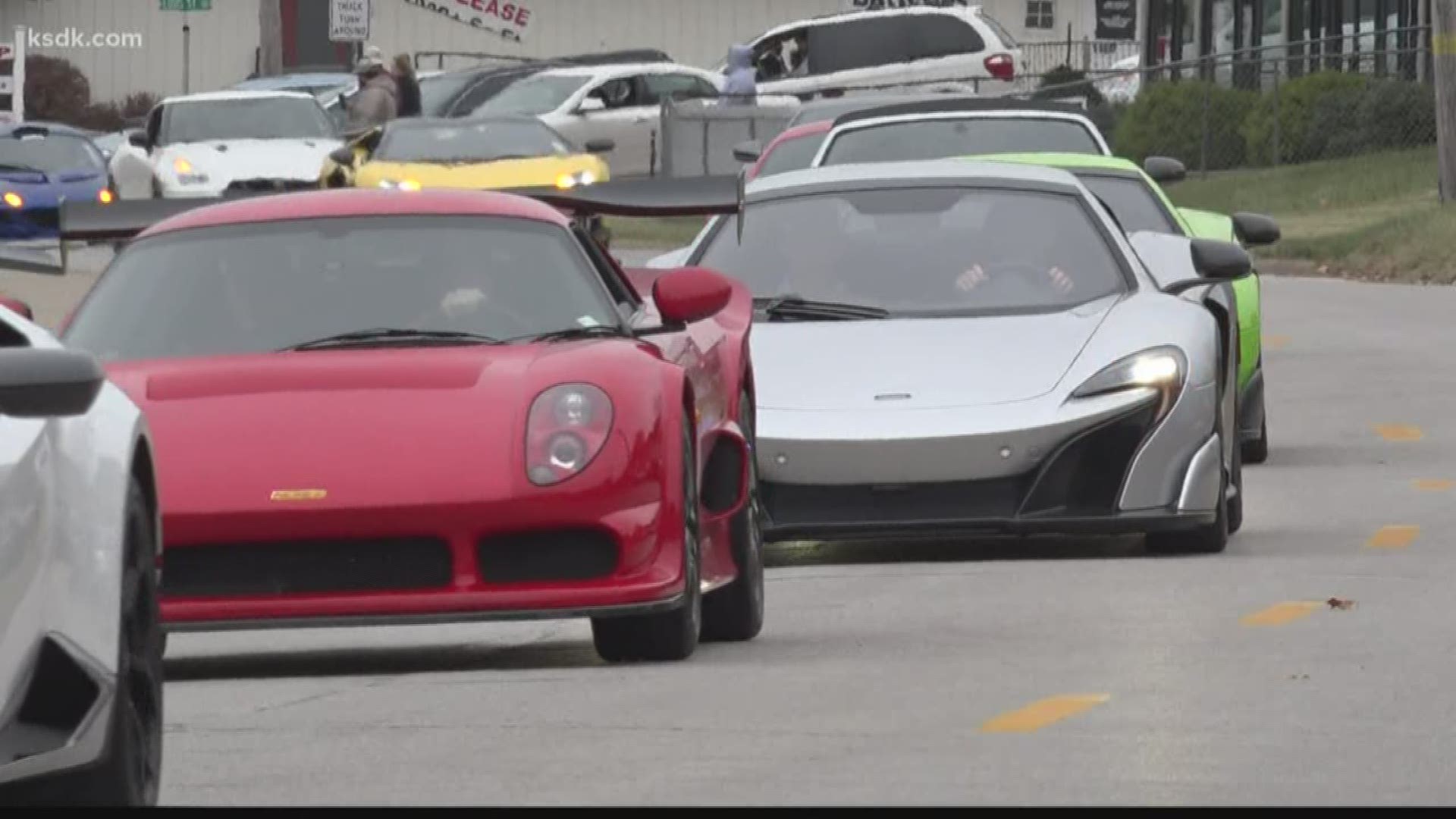 Alec Ingram, of Washington, Missouri, had one final wish: to have his funeral procession filled with sports cars.