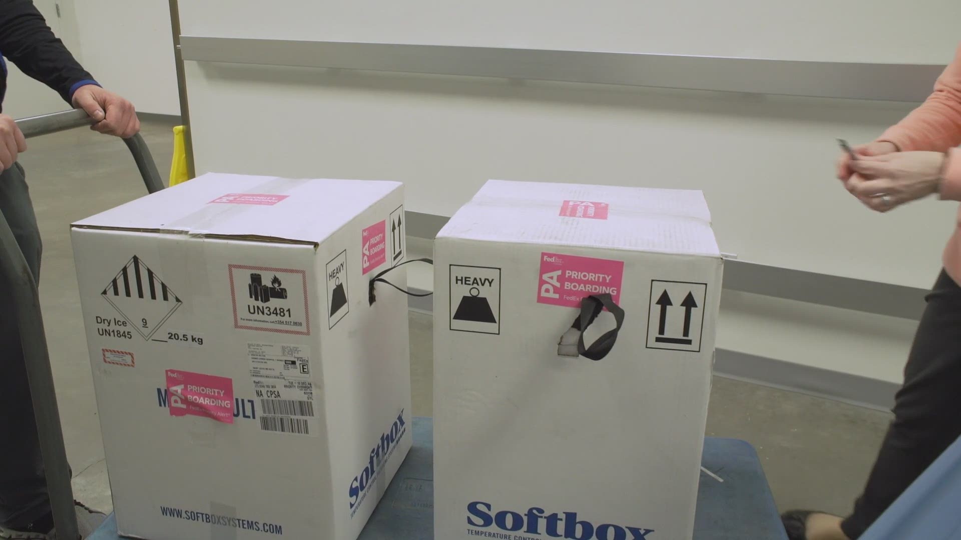 COVID-19 vaccines arrive at BJC 