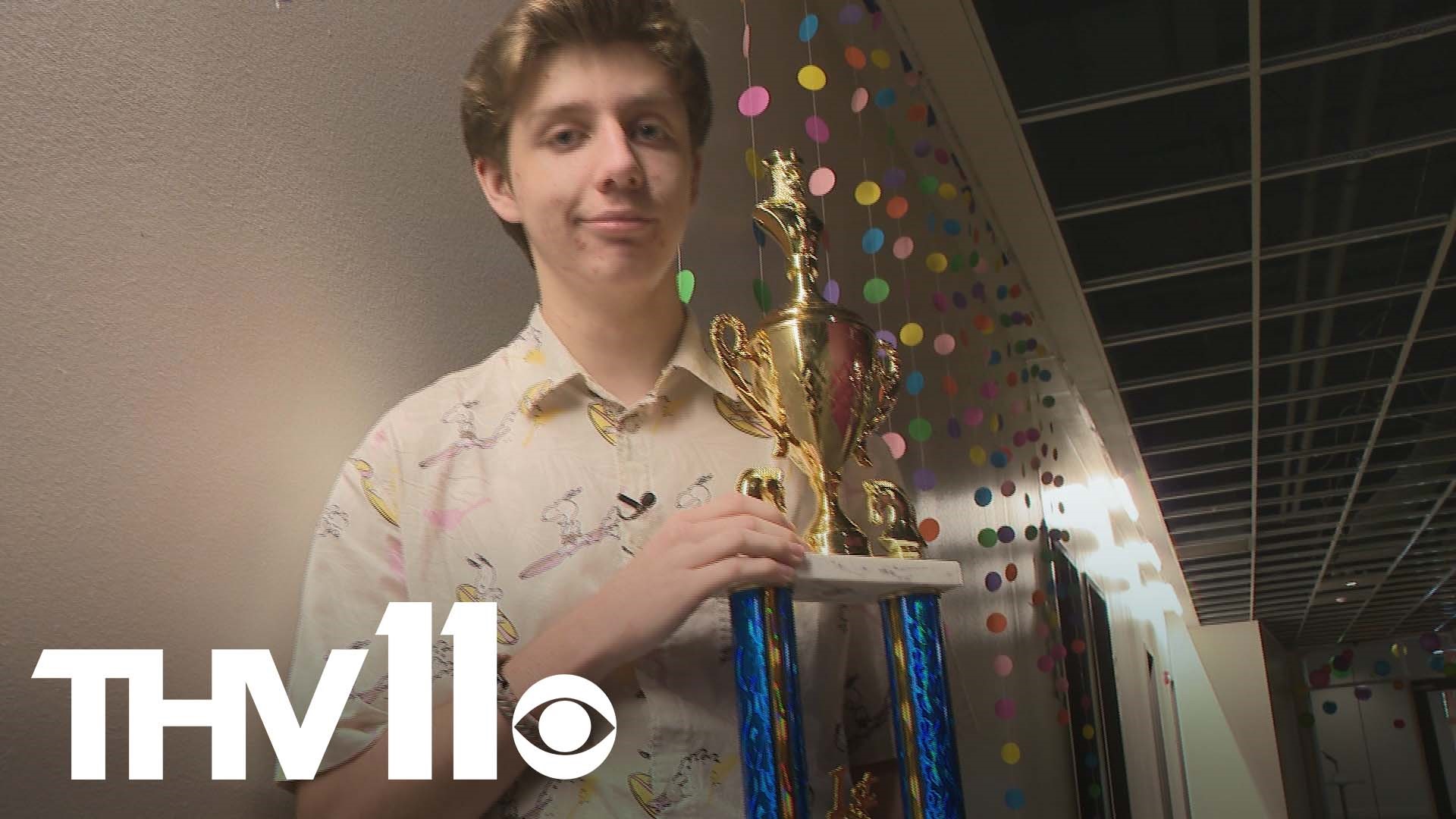 16-year-old William is an up-and-coming chess star, winning the state championship this year and hoping to defend his title in 2023.