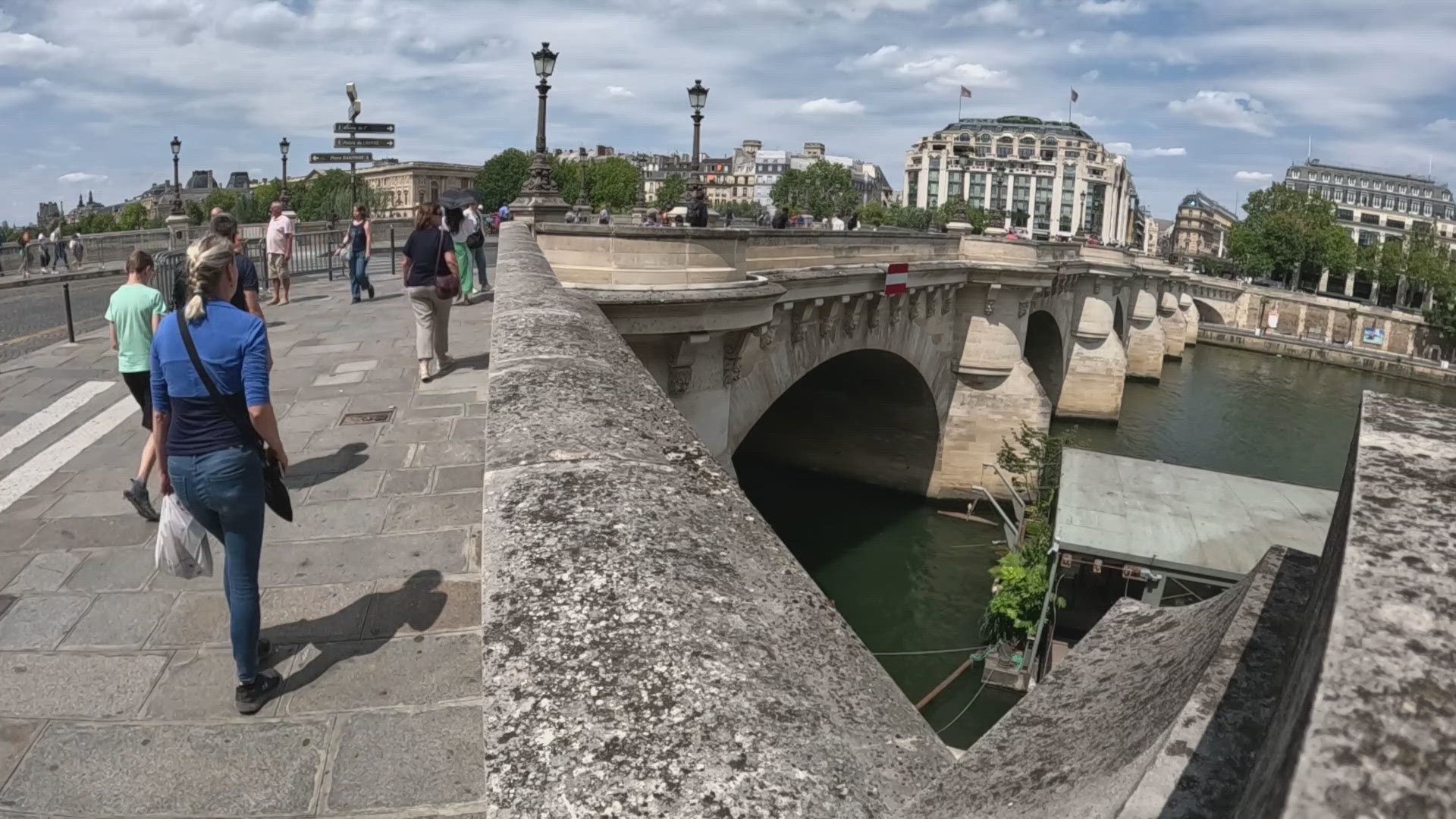 During the Olympics, Paris' bridges are front and center as some of the most interesting sights to see, including Pont Neuf.